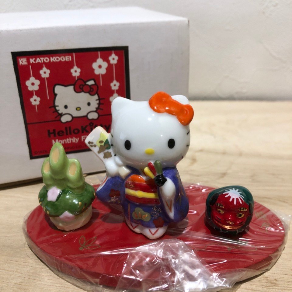 Yahoo!オークション - 箱付き キティちゃん マンスリー