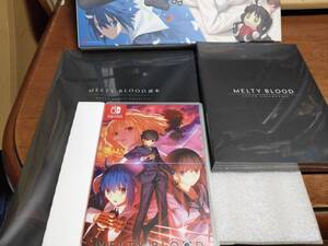 ●レア ニンテンドースイッチ Nintendo Switch メルティブラッド タイプルミナ 初回限定版 melty blood type lumina メルブラ●