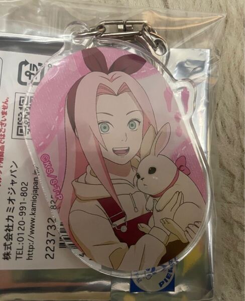 NARUTO 渋谷ちかみち アクリルキーホルダー アクキー 春野サクラ