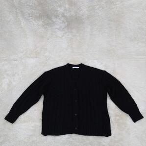 AMERICAN HOLIC 長袖カーディガン M ブラック E114