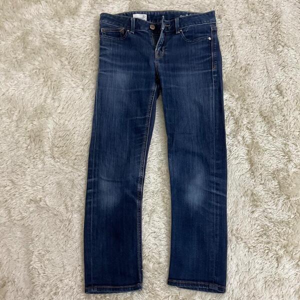 GAP ストレートデニムジーンズ 古着 着回し オールスタイル 23インチ D541