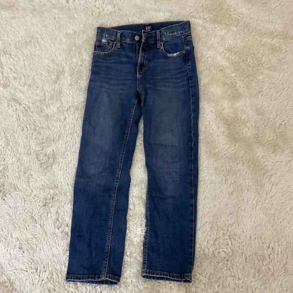 GAP デニムジーンズ ストレート レギュラー 23インチ 古着 D524