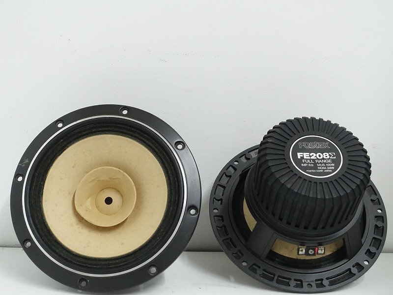 Yahoo!オークション -「fostex fe208」(スピーカー) (オーディオ Yahoo!オークション -「fostex fe208」(スピーカー) (オーディオ