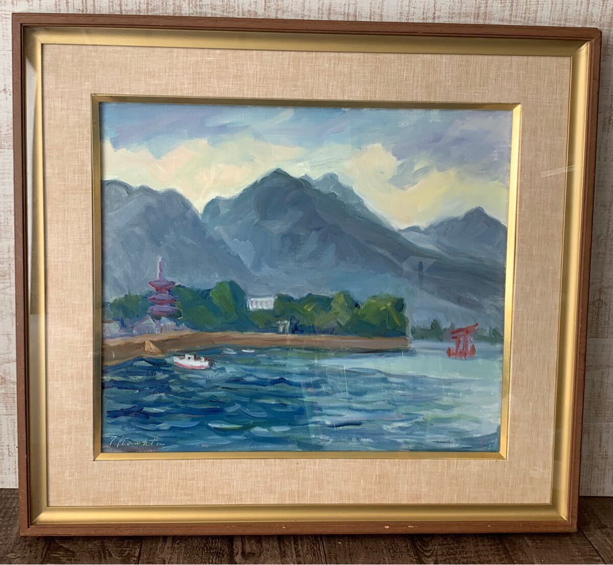 Yahoo!オークション -「油絵 風景画 サイン」の落札相場・落札価格 Yahoo!オークション -「油絵 風景画 サイン」の落札相場・落札価格