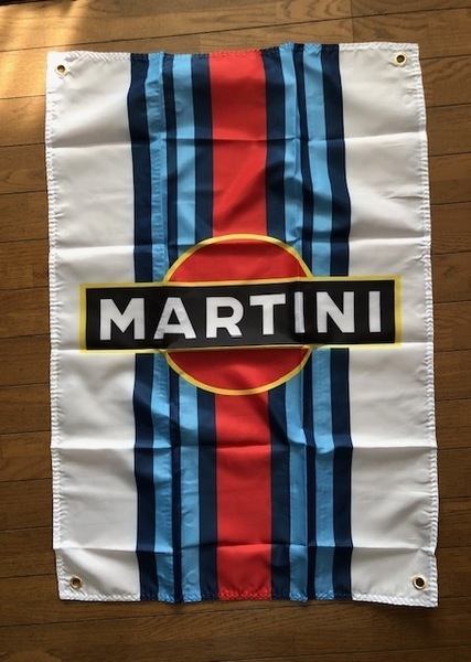お部屋に! マルティニ MARTINI ロゴ 縦 バナー タペストリー 旗 通常サイズ 送料無料!