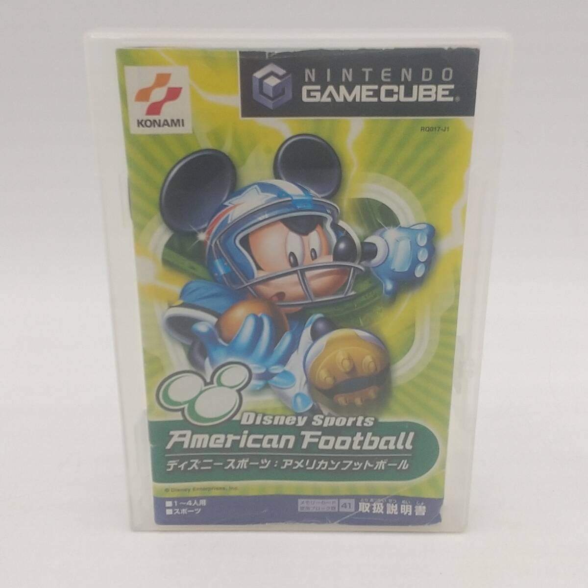 有名なブランド ゲームキューブ GC アメリカンフットボール スポーツ ディズニー 家庭用ゲームソフト
