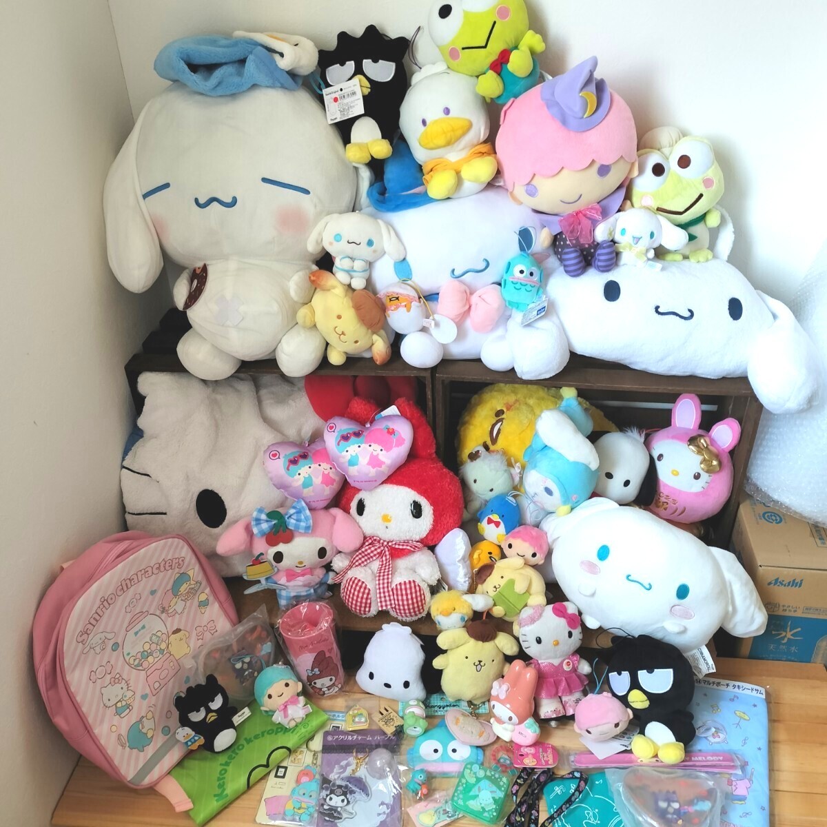 Yahoo!オークション -「ぬいぐるみ 大量」(シナモロール Yahoo!オークション -「ぬいぐるみ 大量」(シナモロール