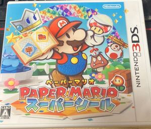 ☆3DS《ペーパーマリオ スーパーシール》取説無し勝