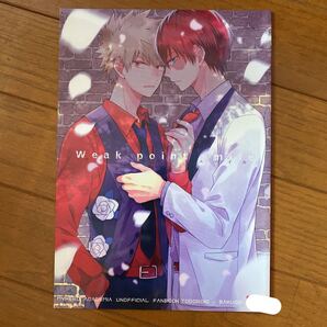 僕のヒーローアカデミア 同人誌 ヒロアカ weak point smile alco 葉月 轟爆
