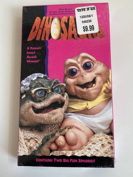 DINOSAURS vol.4恐竜家族 The Golden Child The Last Temptation Of Ethyl ビデオ VHS ディズニー ダイナソー 英語版 英語教育