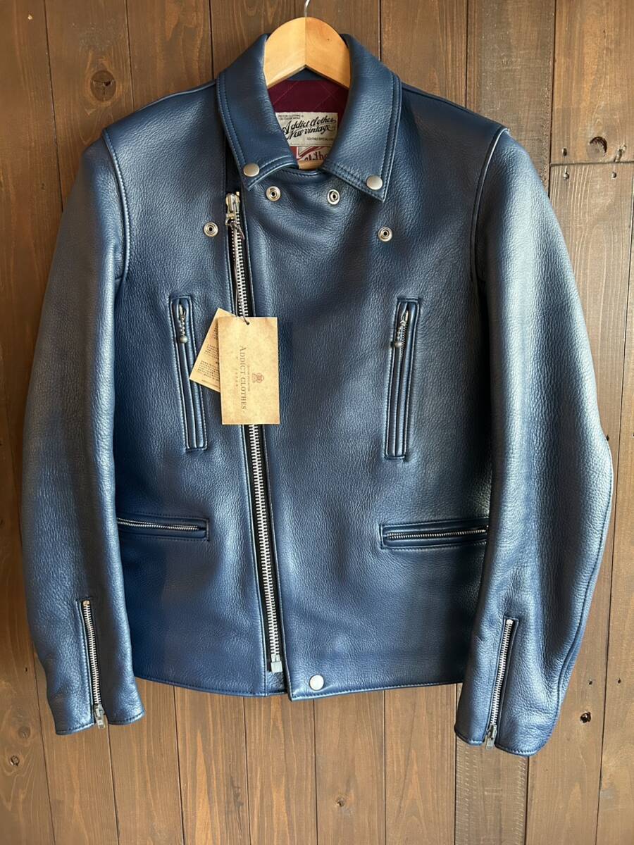 Yahoo!オークション -「addict clothes レザー」(ライダース Yahoo!オークション -「addict clothes レザー」(ライダース