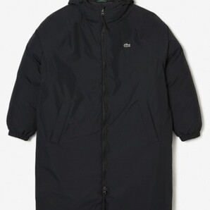 新品 大きいサイズ メンズ ラコステ ロングコート ベンチコート 2XL 身幅85 4XLの方も 黒