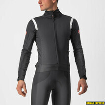 【新品 GORE-TEX -5℃~10℃ 即決即日発送】Castelli カステリ / ALPHA RoS 2 JACKET / LIGHT BLACK-WHITE-DARK GRAY / XLサイズ