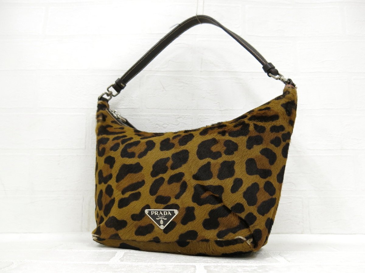 Yahoo!オークション -「prada レオパード」(かばん、バッグ Yahoo!オークション -「prada レオパード」(かばん、バッグ