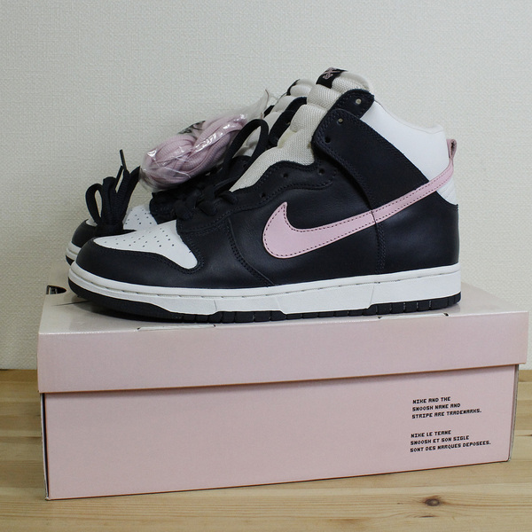 NIKE DUNK HIGH PRO SB ナイキ ダンク ハイ プロ DARK OBSIDIAN/SHY PINK US9 27cm