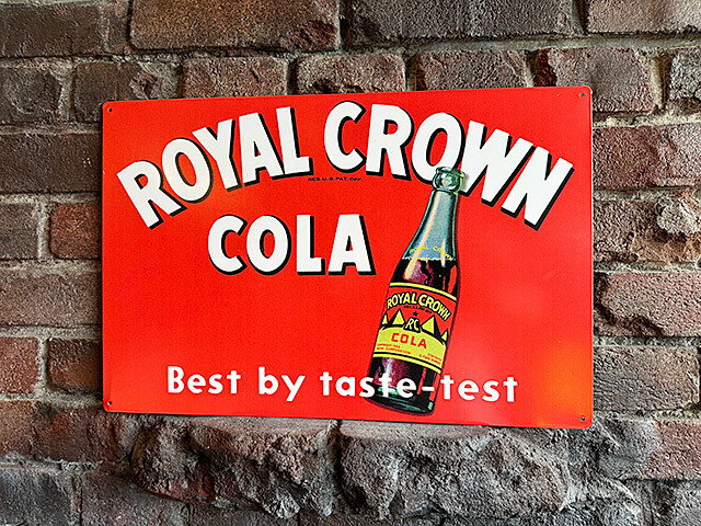 【 Crown Colaロイヤルクラウンコーラ】ヴィンテージ温度計 50s royal crown cola ヴィンテージ サーモメーター ロイヤル