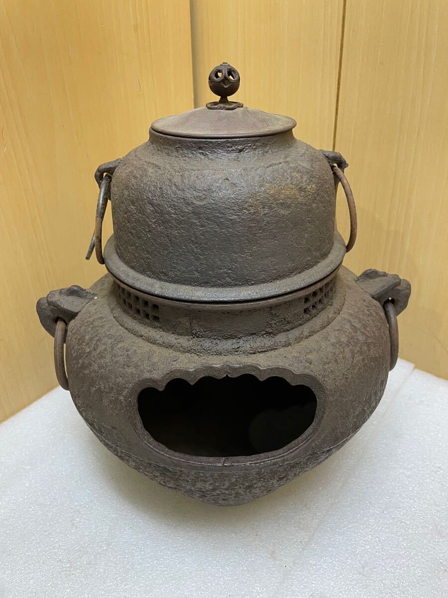 2025年最新】Yahoo!オークション -鬼面風炉釜の中古品・新品・未 2025年最新】Yahoo!オークション -鬼面風炉釜の中古品・新品・未