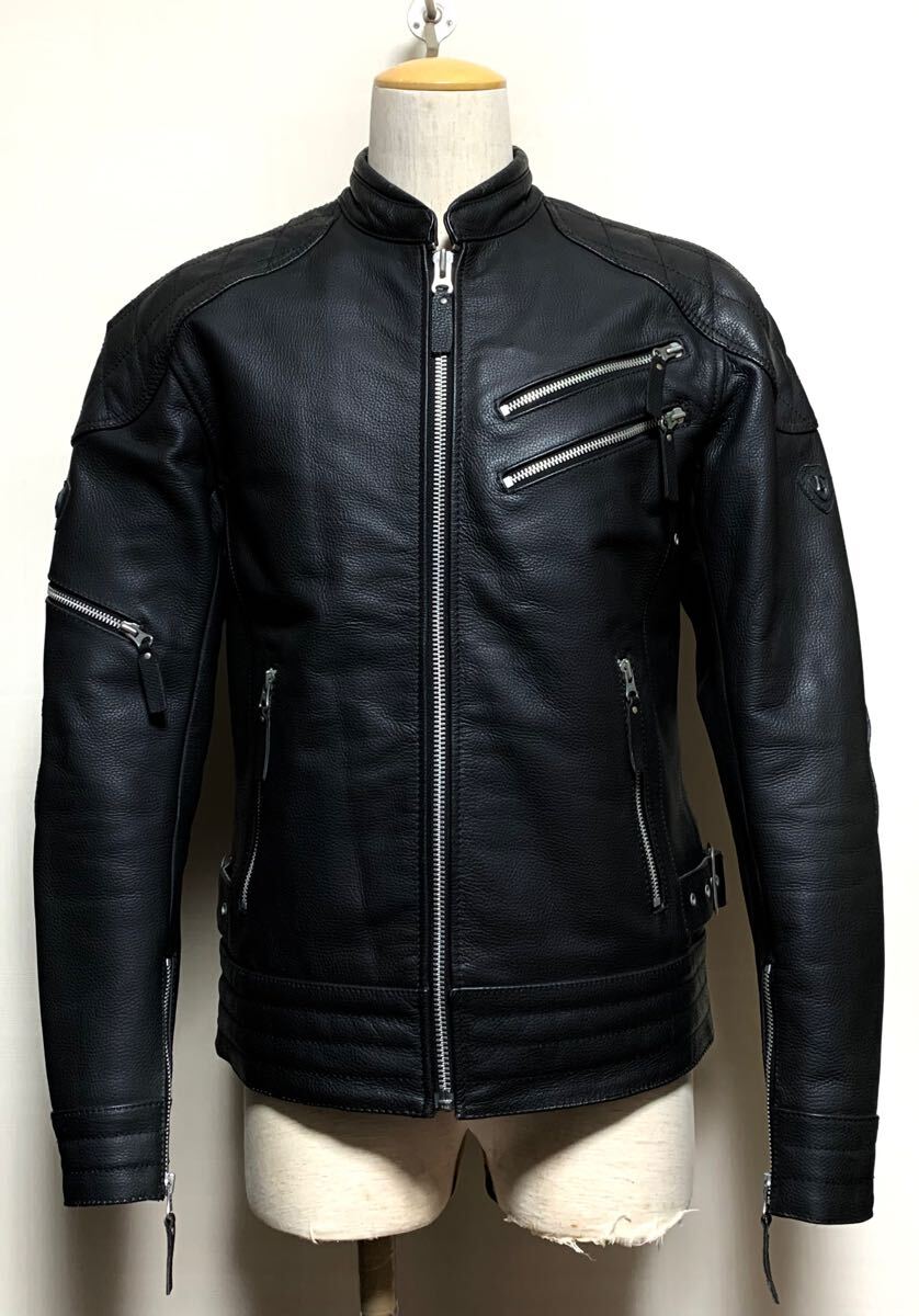 Amazon.co.jp: ARLENNESS COW LEATHER MESH JACKET LJ-181312-AN