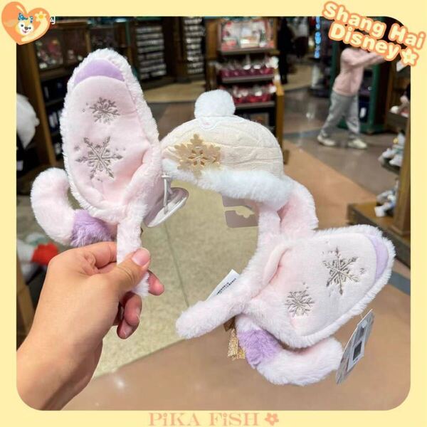 【現地購入☆正規品】エンジェル 冬 クリスマス カチューシャ 上海ディズニー