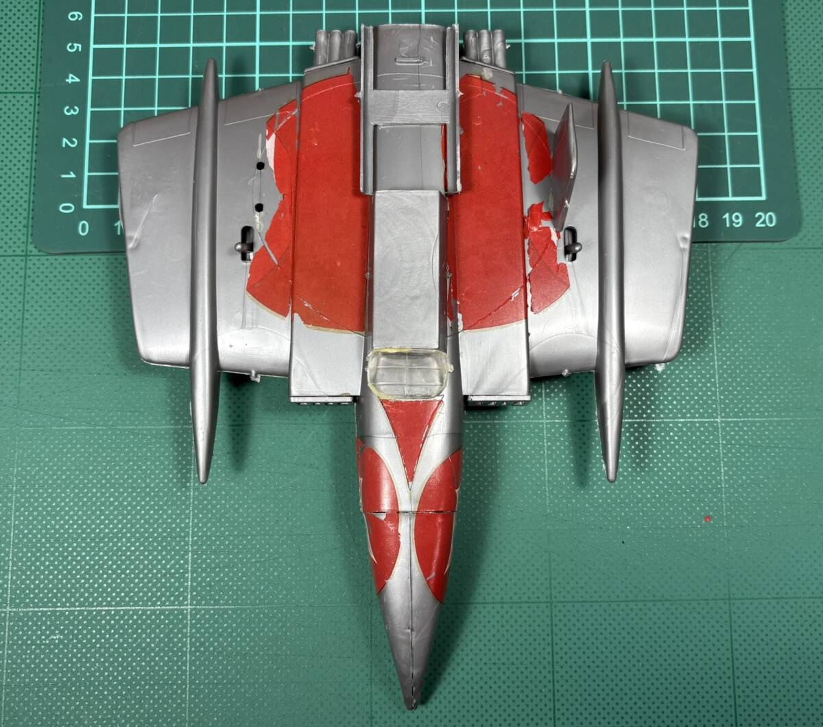 ジャンク品 ばんそう タックスペース プラモデル ウルトラマンエース