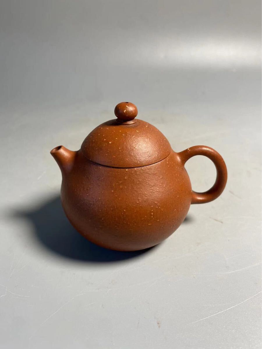中国古盆器<清代・朱泥(落款・宜興陳甫生製)時代乗り満点・泥 中国古盆器<清代・朱泥(落款・宜興陳甫生製)時代乗り満点・泥