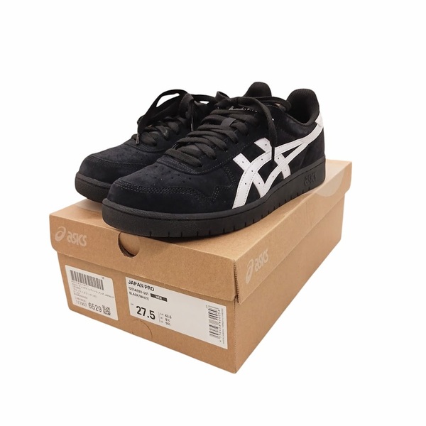 美品 asics アシックス JAPAN PRO ジャパンプロ スニーカー スケートボード サイズ 27.5 1201A920-001 箱付き