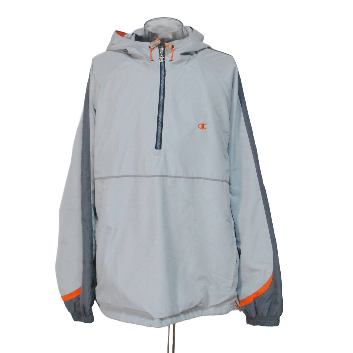 80s ヴィンテージ Champion チャンピオン ナイロン アノラック L 1379723548.jpg?1635249034