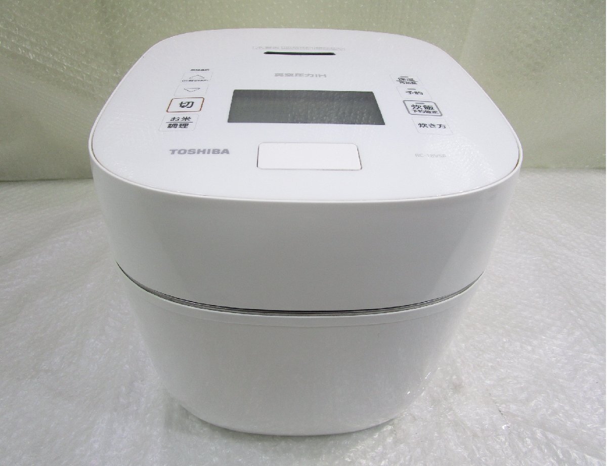 Yahoo!オークション -「東芝 炊飯器 rc-18」(圧力IH) (炊飯器)の Yahoo!オークション -「東芝 炊飯器 rc-18」(圧力IH) (炊飯器)の