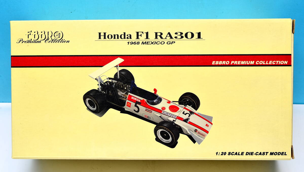 未使用　エブロ　プレミアム　コレクション　1/20　ホンダ　 F-1　RA301