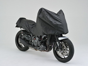 デイトナ 22144 コンパクトハーフカバー ブラック ラージサイズ 雨除け 夜露 ツーリング