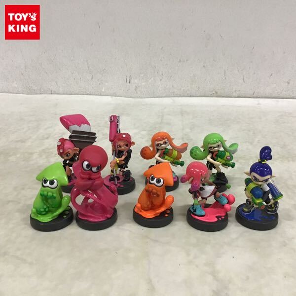 Yahoo!オークション -「amiibo ガール ライムグリーン」の落札