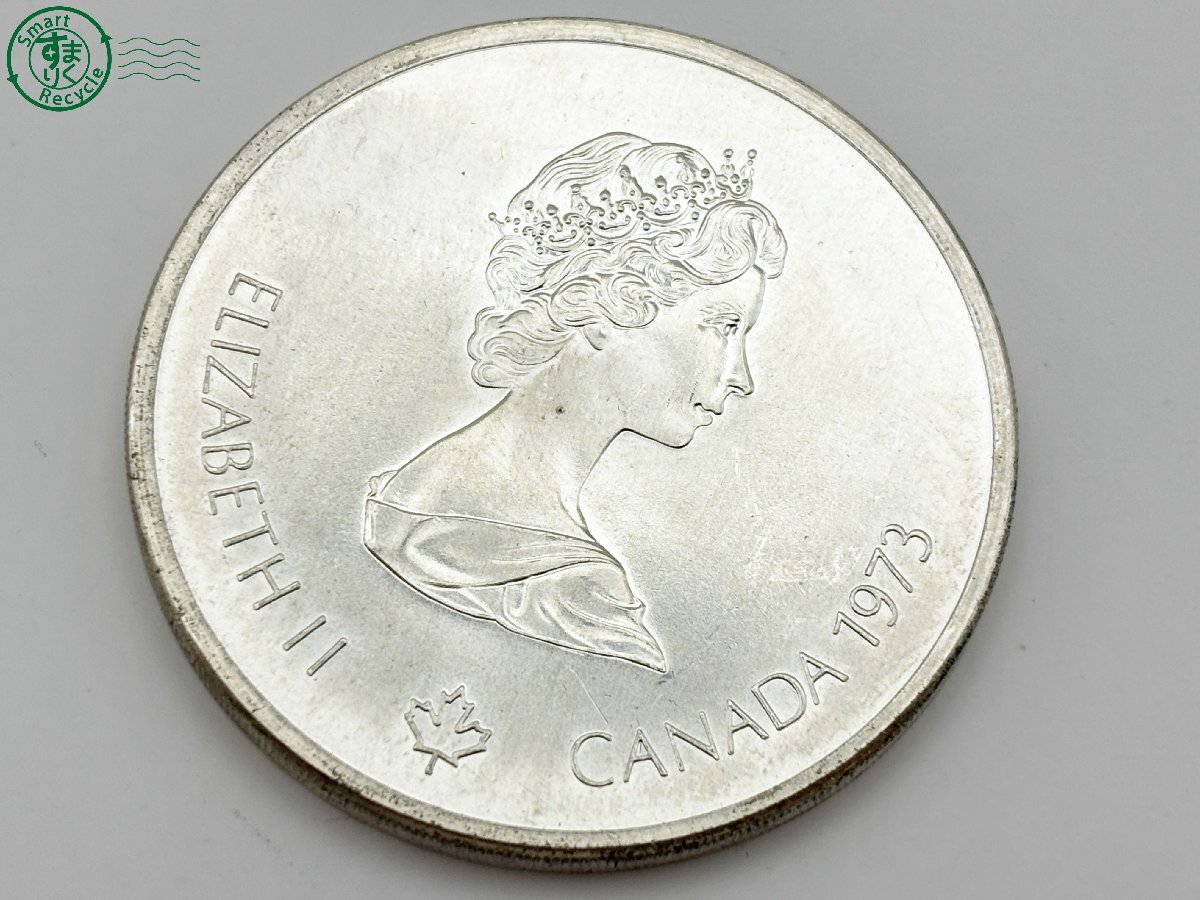 カナダ 10ドル 1973年 銀貨 未使用 1976年モントリオール