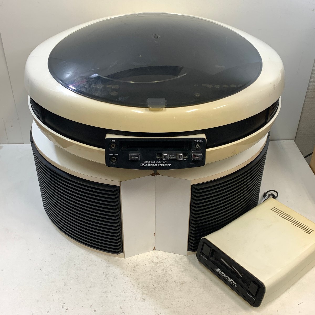 Weltron(ウェルトロン) 70年AM/FMラジオ 8トラックプレーヤー