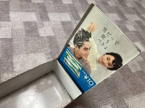 フェーザーシャンプー 缶箱 ブリキ 昭和レトロ 小道具 オブジェ