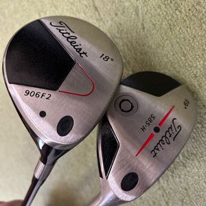 Z803 Titleist 906F2 18° 585.H 19° 2 шт. комплект карбоновый S