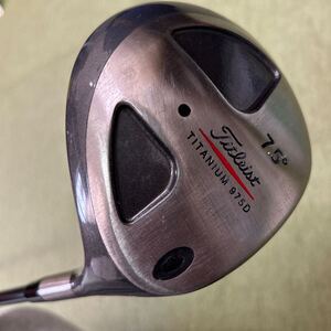 Z823 Titleist 975D 1W 7.5° head размер 260cb оригинальный карбоновый S Flex