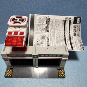 トミカタウン【即決】「消防署 パーツ」部品取り パーツ欠品 サウンド ライト ビルドシティ