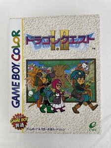 GBC ゲームボーイカラー ドラゴンクエストⅠ・Ⅱ 箱付 説明書付き 3916-A-5-1