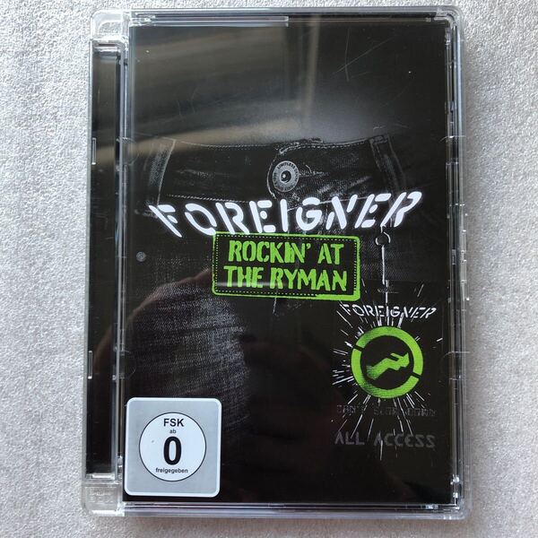 【 洋楽 中古 貴重品 DVD 】FOREIGNER フォリナー ROCKIN' AT THE RYMAN 輸入盤 レア セル版 他多数出品中