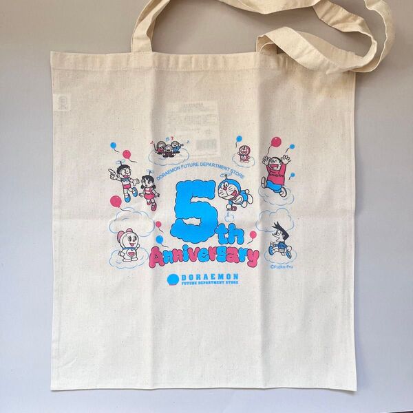 未来デパート ドラえもん 5周年 5th コットントートバッグ