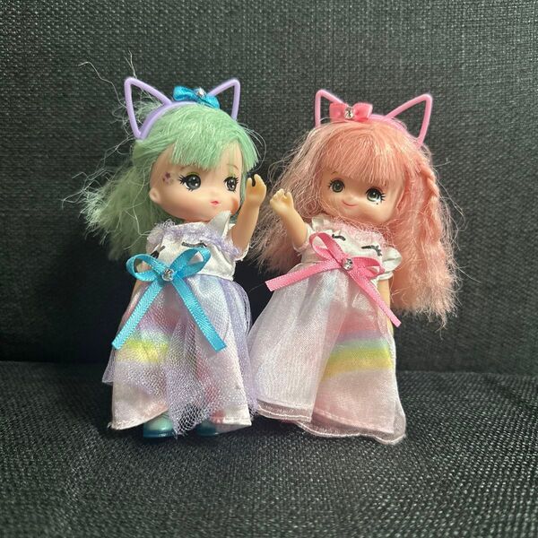 リカちゃん ゆめかわマキちゃんミキちゃん 着せ替え人形