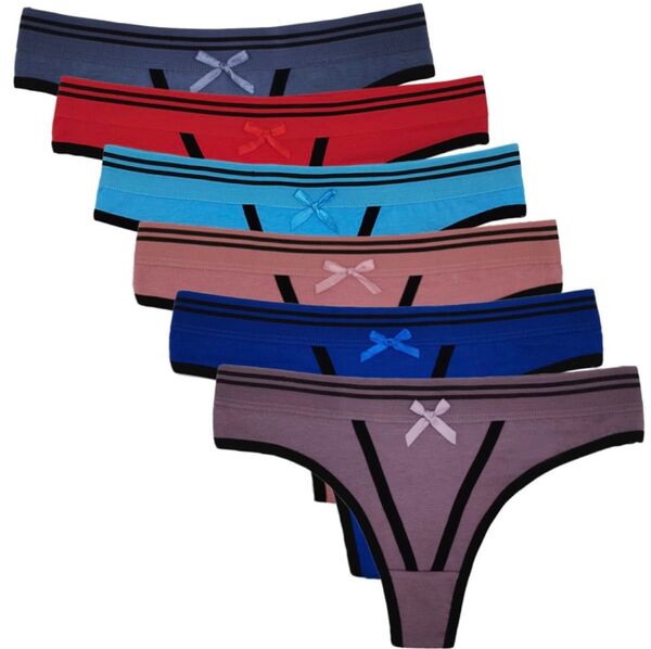 新品未使用 Tバック 6枚セット☆男性可☆セクシー ティーバッグ 下着 Mサイズ