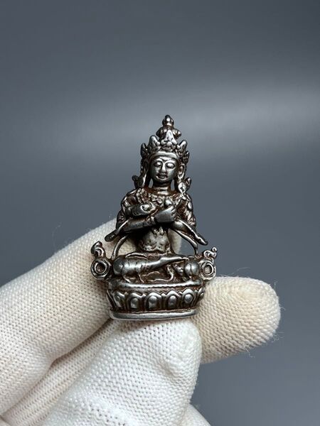 入手困難 仏教美術 小型 ネパール チベット 金剛総持像 置物 コレクション