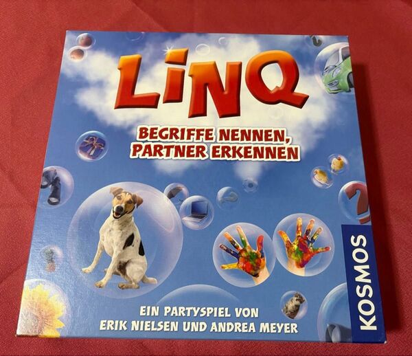 LiNQ ペアペア連想ゲーム 日本語訳付き ボードゲーム