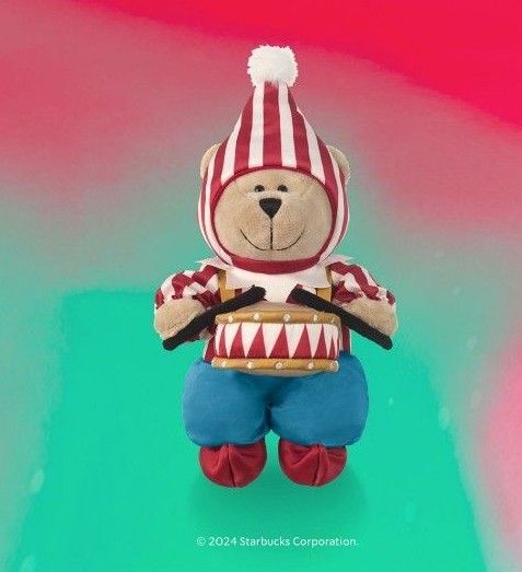 新品未開封 限定 スターバックス ベアリスタ カーニバル ピエロ ぬいぐるみ