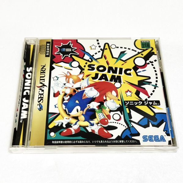 ソニックジャム 帯 チラシ ハガキ セガサターン SONIC JAM Sega