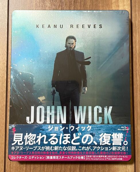 【新品・未開封】 ジョン・ウィック コレクターズ・エディション スチールブック仕様 Blu-ray / 日本オリジナルデザイン JOHN WICK