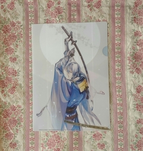 刀剣乱舞 三日月宗近 二周年記念祝画 クリアファイル コレクション 納涼祭 STORE6　三条