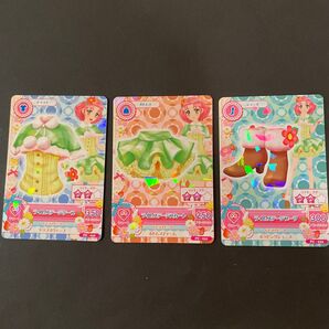 アイカツ北大路さくら ライムステージコーデ