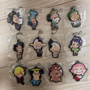 ワンピース 一番くじ ラバーマスコット 12種セット